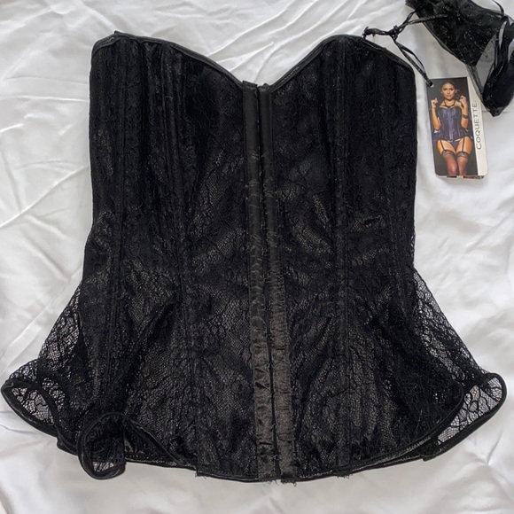 NWT Peplum Corset - Picture 2 of 8